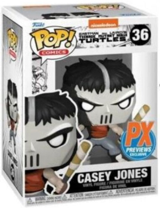 Funko Pop | Casey Jones [PX] - Teenage Mutant Ninja Turtles #36 [EUC] | The Nerd Merchant