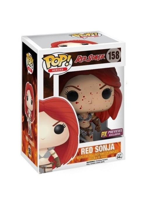 Pop! Vinyl | Red Sonja [Previews] - DC Heroes #158 | The Nerd Merchant