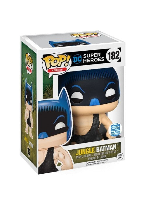 Pop! Vinyl | Jungle Batman (10,000) [Funko] - DC Super Heroes  #182 | The Nerd Merchant