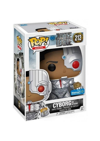 Funko Pop | Cyborg and Motherbox [Wal-Mart] - Justice League #212 [EUC] | The Nerd Merchant