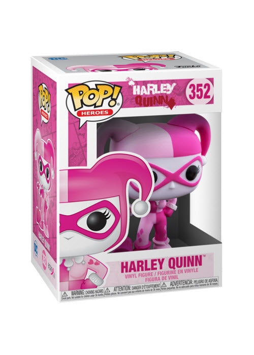 Pop! Vinyl | Harley Quinn (Breast Cancer Research Foundation) - DC Heroes #352 | The Nerd Merchant