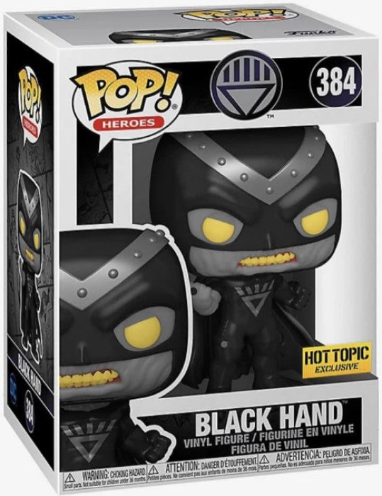 Funko Pop | Black Hand [Hot Topic] - DC Heroes #384 [EUC] | The Nerd Merchant