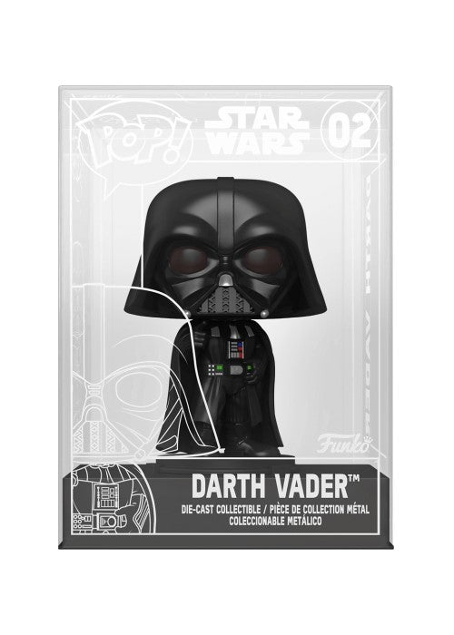 Pop! Vinyl | Darth Vader (Regular) [Die Cast] [Funko] - Star Wars #02 | The Nerd Merchant