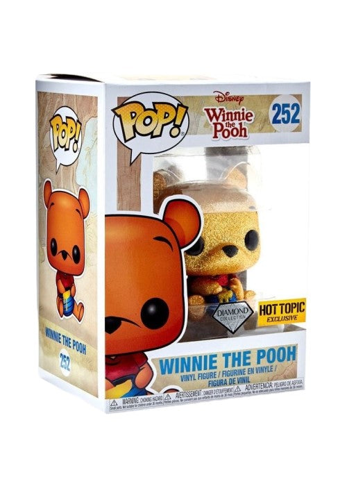 Pop! Vinyl | Winnie the Pooh (Diamond) [Hot Topic] - Disney #252 | The Nerd Merchant