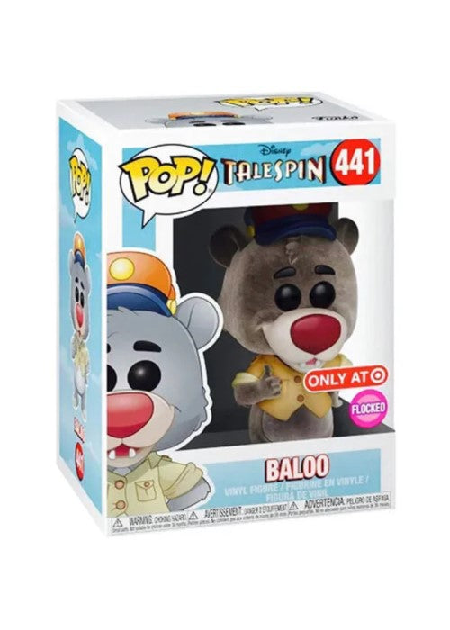 Funko Pop | Baloo (Flocked) [Target] - Talespin #441 [GUC] | The Nerd Merchant