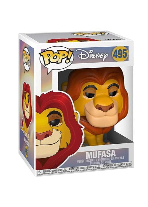 Funko Pop | Mufasa - Disney #495 [EUC] | The Nerd Merchant