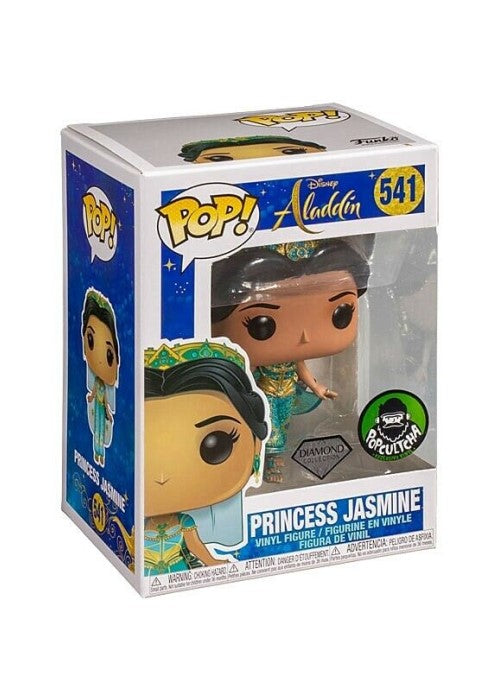 Pop! Vinyl | Princess Jasmine (Diamond) [PopCultcha] - Aladdin #541 | The Nerd Merchant