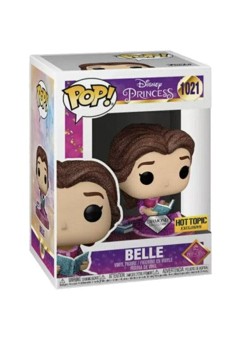 Pop! Vinyl | Belle (Diamond) [Hot Topic] - Disney Princess #1021 | The Nerd Merchant