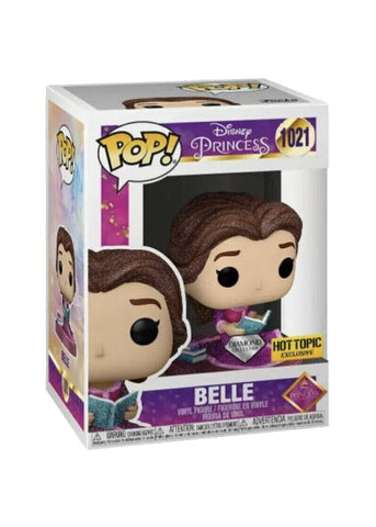 Pop! Vinyl | Belle (Diamond) [Hot Topic] - Disney Princess #1021 | The Nerd Merchant
