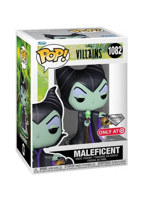 Pop! Vinyl | Maleficent (Diamond) [Target] - Villains #1082 | The Nerd Merchant
