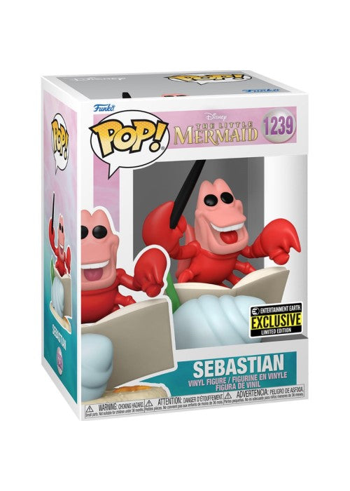 Pop! Vinyl | Sebastian [Entertainment Earth] - The Little Mermaid #1239 | The Nerd Merchant