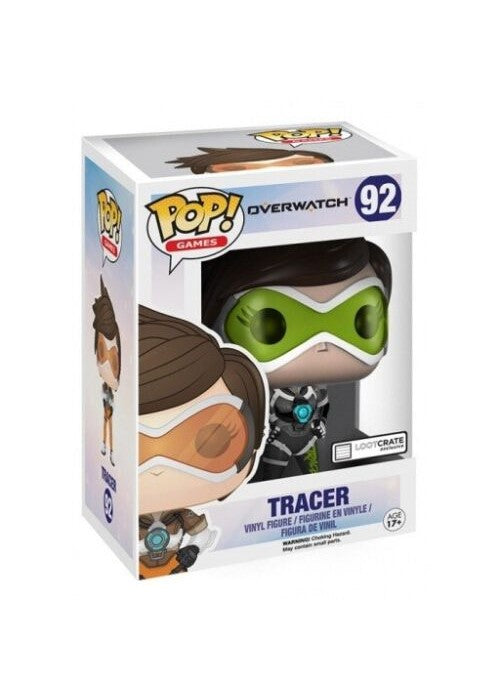 Pop! Vinyl | Tracer [Loot Crate] - Overwatch #92 | The Nerd Merchant