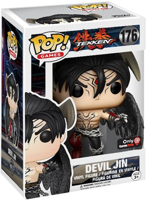 Pop! Vinyl | Devil Jin [Game Stop] - Tekken #176 | The Nerd Merchant
