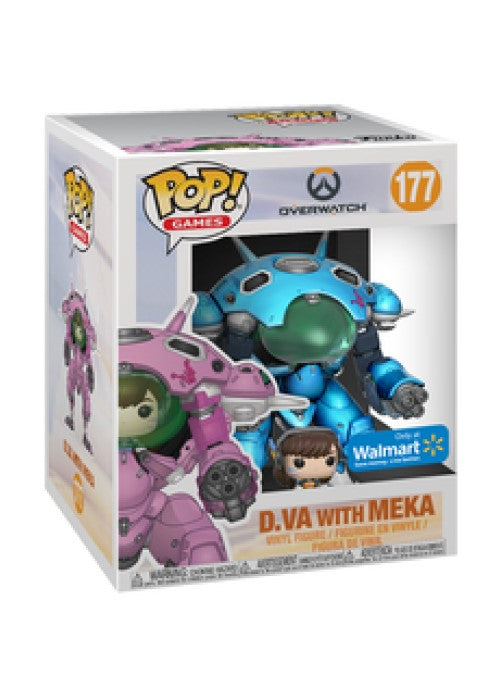 Pop! Vinyl | D.Va with Meka [Walmart] - Overwatch #177 | The Nerd Merchant