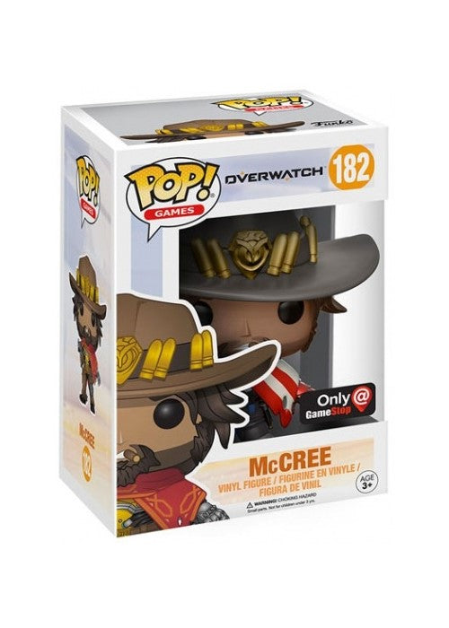 Pop! Vinyl | McCree [Gamestop] - Overwatch #182 | The Nerd Merchant