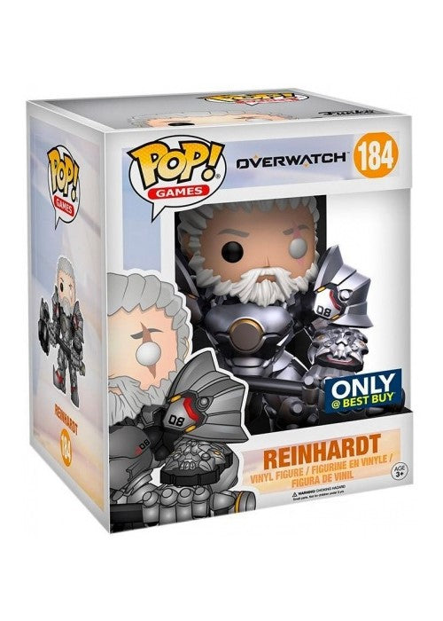 Funko Pop | Reinhardt [Best Buy] - Overwatch #184 [GUC] | The Nerd Merchant