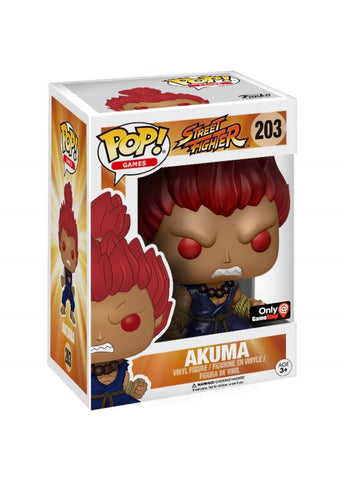Pop! Vinyl | Akuma [Game Stop] - Street Fighter #203 | The Nerd Merchant