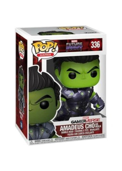 Pop! Vinyl | Amadeus Cho as Hulk - Future Fight #336 | The Nerd Merchant