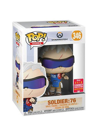 Funko Pop | Soldier : 76 [Summer Con] - Overwatch #346 [GUC] | The Nerd Merchant