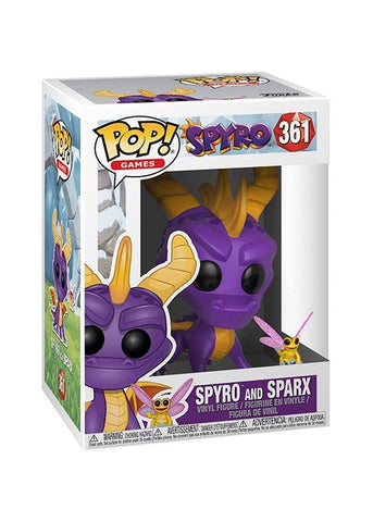 Funko Pop | Spyro and Sparx - Spyro #361 [EUC] | The Nerd Merchant