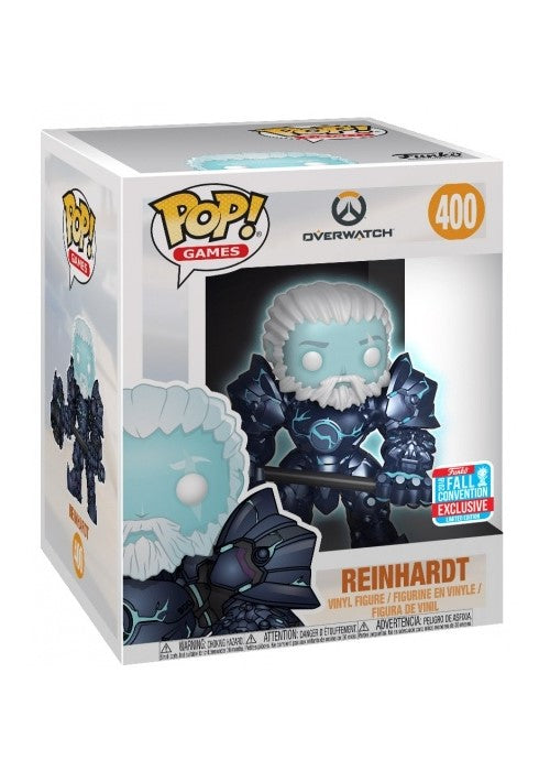 Funko Pop | Reinhardt (Glows in the Dark) [Fall Con] - Overwatch #400 [EUC] | The Nerd Merchant