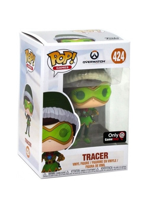 Pop! Vinyl | Tracer [Gamestop] - Overwatch #424 | The Nerd Merchant