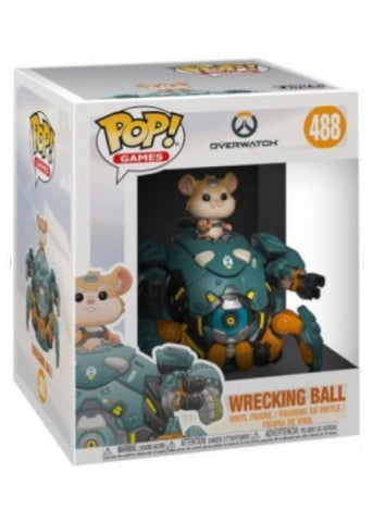 Funko Pop | Wrecking Ball - Overwatch #488 [EUC] | The Nerd Merchant