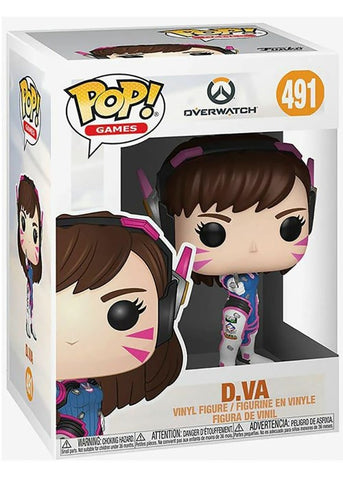 Funko Pop | D.Va - Overwatch #491 [EUC] | The Nerd Merchant