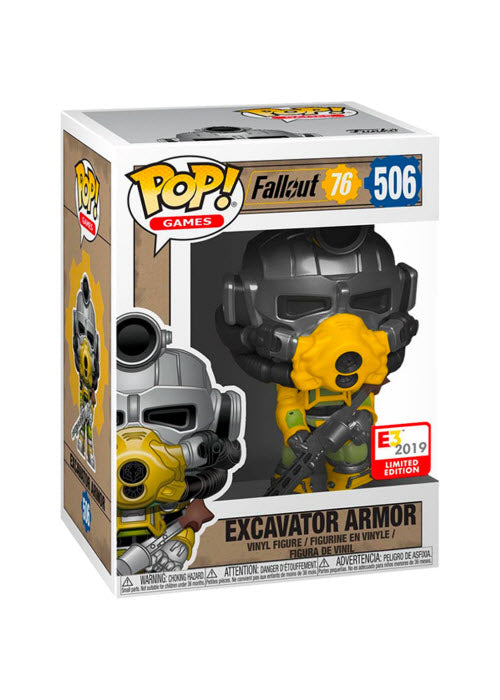 Funko Pop | Excavator Armor [E3] - Fallout 76 #506 [EUC] | The Nerd Merchant