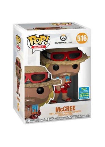 Funko Pop | McCree [Summer Con] - Overwatch #516 [EUC] | The Nerd Merchant