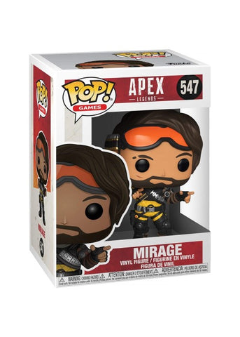 Funko Pop | Mirage - Apex Legends #547 [EUC] | The Nerd Merchant