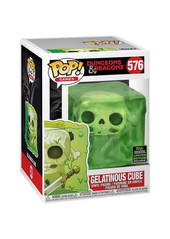 Funko Pop | Gelatinous Cube [Spring Con] - Dungeons & Dragons #576 [EUC] | The Nerd Merchant