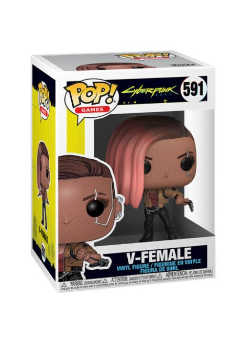 Pop! Vinyl | V-Fmale - Cyberpunk 2077 #591 | The Nerd Merchant
