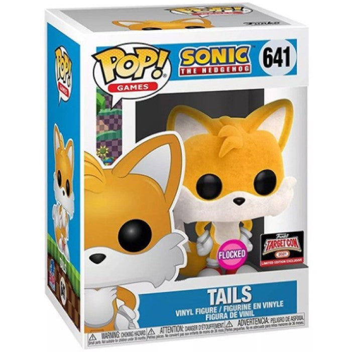 Pop! Vinyl | Tails (Flocked) [Target] - Sonic the Hedgehog #641 | The Nerd Merchant