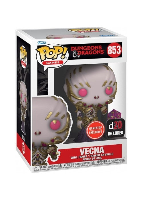 Funko Pop | Vecna [Game Stop] - Dungeons & Dragons #853 [EUC] | The Nerd Merchant