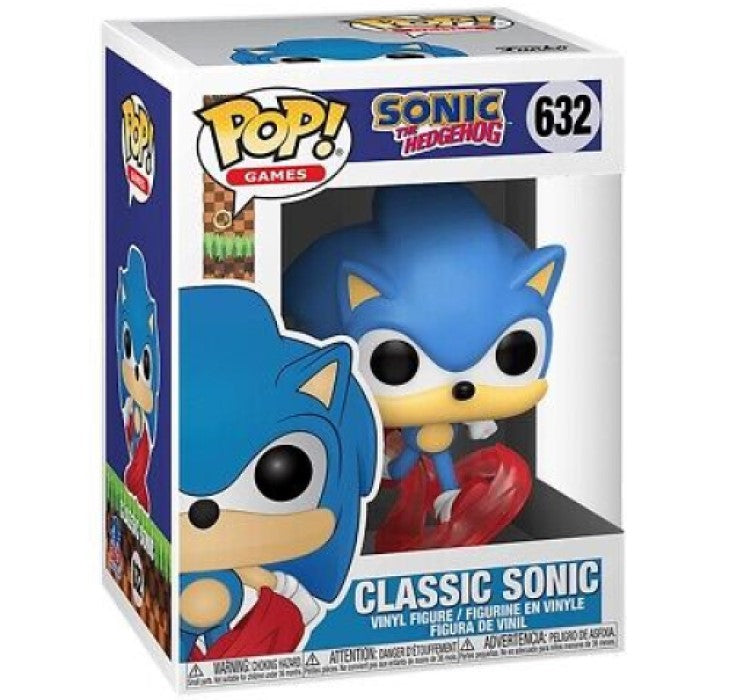 Pop! Vinyl | Classic Sonic - Sonic the Hedgehog #632 | The Nerd Merchant