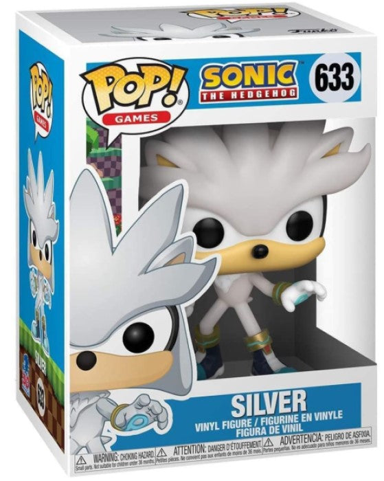 Funko Pop | Silver - Sonic the Hedgehog #633  [EUC] | The Nerd Merchant