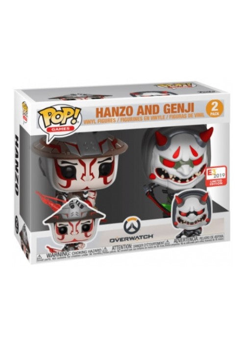 Pop! Vinyl | Hanzo and Genji [E3] - Overwatch 2-Pack | The Nerd Merchant