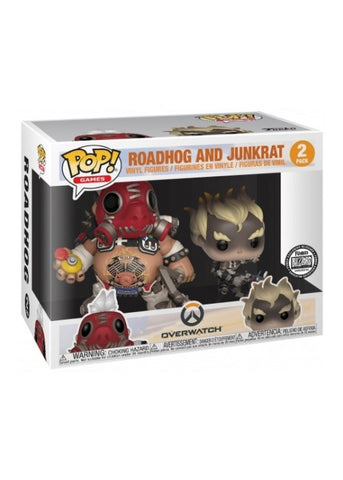 Funko Pop | Roadhog and Junkrat [Blizzard] - Overwatch 2-Pack [EUC] | The Nerd Merchant