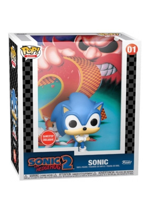 Pop! Vinyl | Sonic [Gamestop] -Sonic the Hedgehog 2 #1 - | The Nerd Merchant
