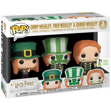 Ginny Weasley, Fred Weasley & George Weasley [Spring Con] - Harry Potter 3-Pack