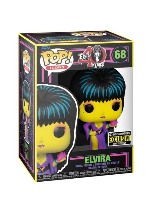 Funko Pop | Elvira [Ent Earth] - Icons #68 [EUC] | The Nerd Merchant