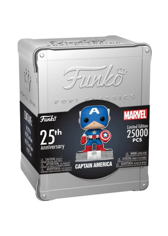 Funko Pop | Captain America (25th Anniversary) - Marvel #06C | The Nerd Merchant