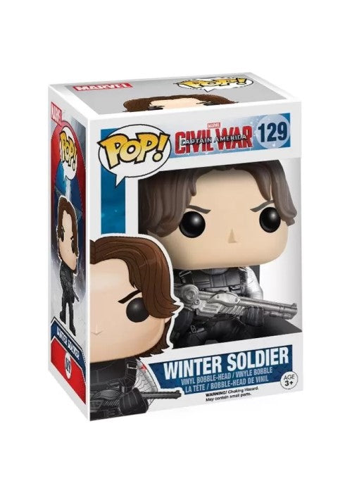 Pop! Vinyl | Winter Soldier - Captain America Civil War #129 | The Nerd Merchant