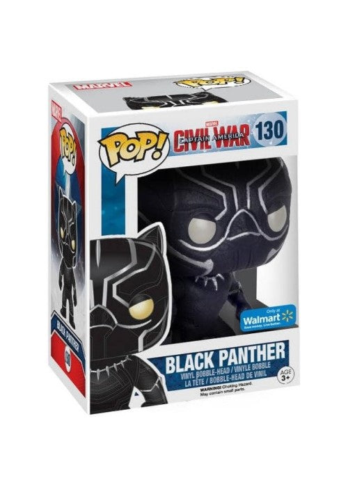 Funko Pop | Black Panther [Walmart] - Captain America Civil War #130 [EUC] | The Nerd Merchant