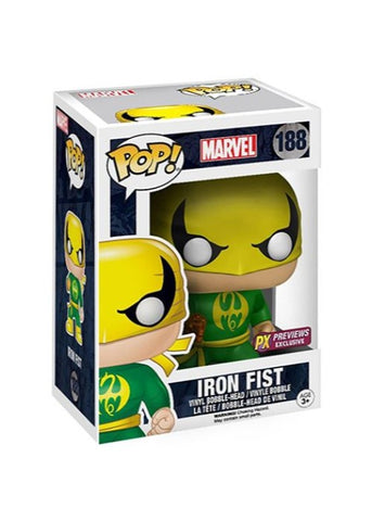 Funko Pop | Iron Fist [Previews] - Marvel #188 [EUC] | The Nerd Merchant