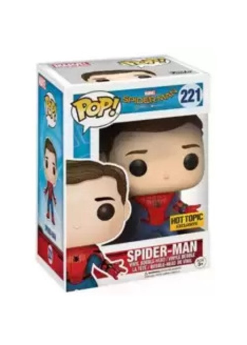 Pop! Vinyl | Spider-Man [Hot Topic] - Spider-Man Homecoming #221 | The Nerd Merchant