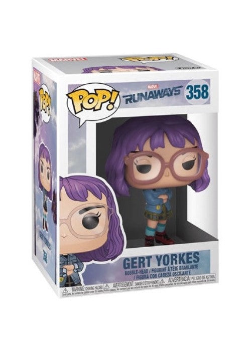 Funko Pop | Gert Yorkes - Runaways #358 [EUC] | The Nerd Merchant