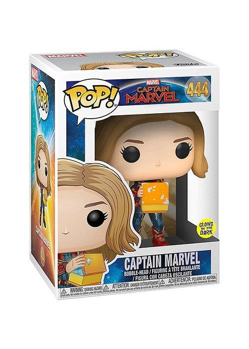 Pop! Vinyl | Captain Marvel (Glows) - Captain Marvel #444 | The Nerd Merchant