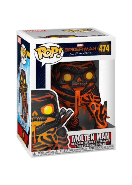 Pop! Vinyl | Molten Man- Far From Home #474 | The Nerd Merchant
